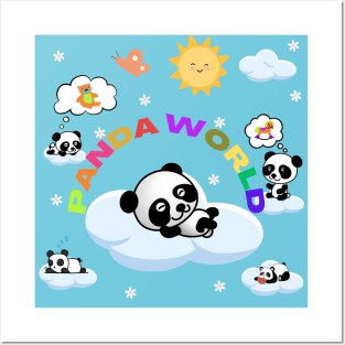 Panda World Posters and Art